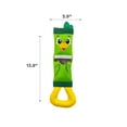 thumbnail image 6 of Outward Hound Fire Biterz Ultra Durable Firehose Material Interactive Dog Toy, Mallard, Medium, 6 of 6