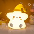 thumbnail image 3 of Cute Mini Night Light Lamp Silicone Led Bedroom Kids Gift, 3 of 5