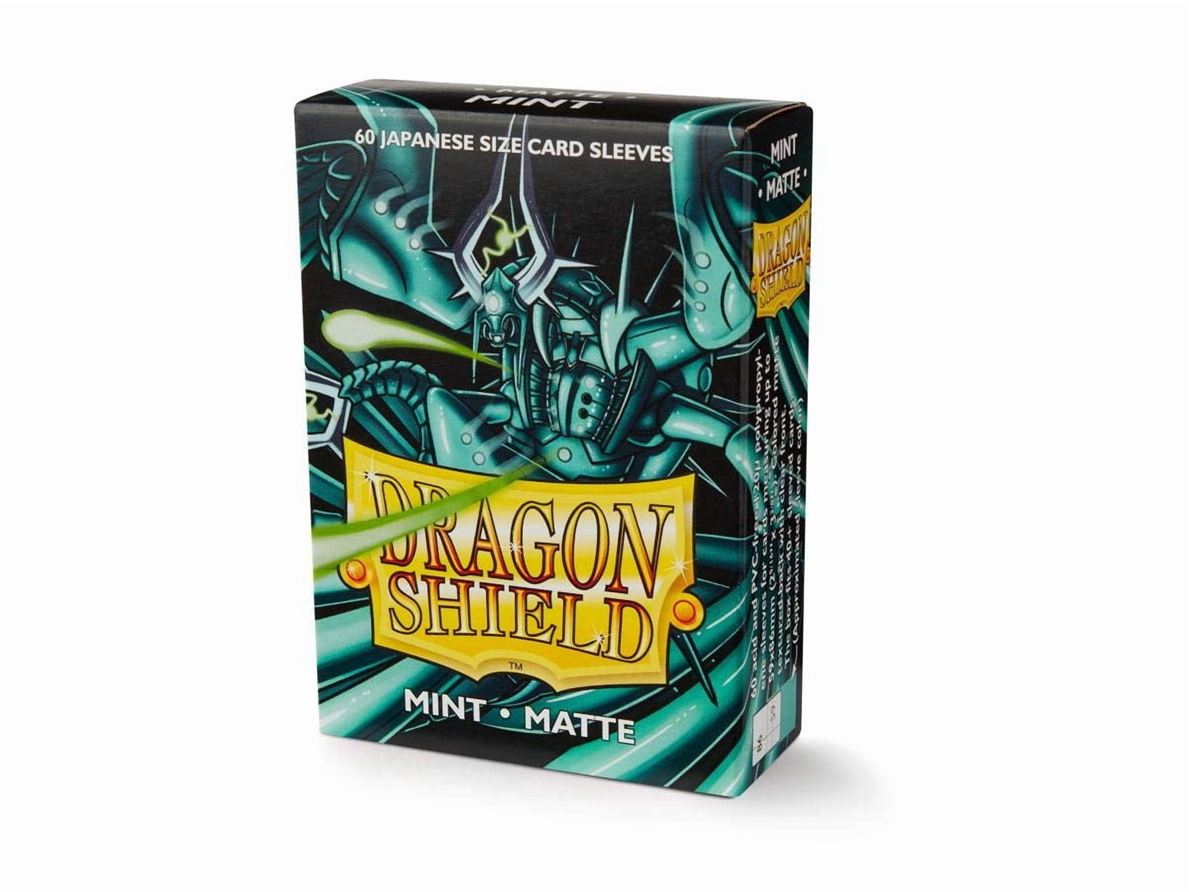 5 Packs Dragon Shield Matte Mini Japanese Mint 60 ct Card Sleeves Value Bundle!