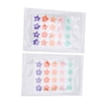 thumbnail image 1 of Parche Para Espinillas, Parches Para Manchas Faciales, Multiusos, Respetuoso Con La Piel, 40 Piezas En Forma De Flor Y Estrella Para Ocultar El Rostro, 1 of 7