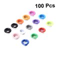 thumbnail image 3 of Minkissy 100 Pcs Œillets Assortis Couleur Durable Fer pour Magasin, 3 of 8