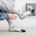thumbnail image 5 of Bingfone Japanese Carps Design Patterned Men's Women's Casual Cotton Socks, 5 of 5