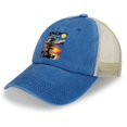 thumbnail image 3 of Gogh Outside Dark Blue Hat Adjustable Funny Fashion Unisex Baseball Cap for Men Women, 3 of 7