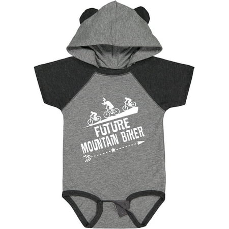

Inktastic Future Mountain Biker Biking Gift Baby Boy or Baby Girl Bodysuit