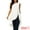 White, variant on Women's High Low Hem Crew Neck Sleeveless Tunic Top Red XL