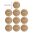 Jungdeepe 2024 Wooden Name Buttons And Craft Tags Handmade With For