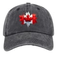 thumbnail image 4 of AJGRHE Unisex Style Baseball Cap With Patriotic Print Adjustable Hat For Outdoor Activities Black One Size, 4 of 4