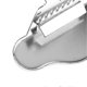 thumbnail image 3 of Zinc Alloy Replacement Chrome Mandolin Tailpiece Guitar Parts Instrument Accessories, 3 of 3