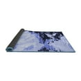 thumbnail image 2 of Ahgly Company Indoor Rectangle Abstract Blue Modern Area Rugs, 2' x 5', 2 of 4