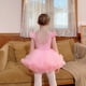 thumbnail image 2 of Ropa de baile para niños Ropa de práctica dividida de manga corta para niños Ropa de baile de ballet para niñas Ropa de actuación de baile para niños, 2 of 6