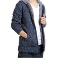 thumbnail image 3 of Wavsuf Men's Bomber Jacket Winter Jackets Heavyweight for Men Coat Navy Size XL, 3 of 6