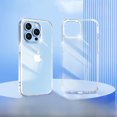 thumbnail image 1 of Adecuado para funda de teléfono móvil Apple 16, cubierta protectora de succión magnética transparente anticaída, 1 of 2