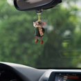 thumbnail image 4 of Clearance! Opossum Hanging Upside Down With Candy Cane Scarf Possum Christmas Tree Ornament Opossum Hanging Upside Down With Candy Cane Scarf Possum Christmas Tree Ornament, 4 of 6