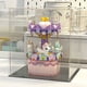 thumbnail image 4 of Bloques de construcción de la serie Sanrio, linda caja de música de carrusel de Pochacco con dibujos animados, modelo de ensamblaje de partículas pequeñas, juguete de moda para decoración, 4 of 4