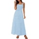 thumbnail image 1 of Vestido PRETTYGARDEN 2025 Verano Maxi a Cuadros XXL, 1 of 8