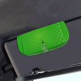 thumbnail image 1 of Caja de gafas para coche, fácil instalación, organizador de carcasa rígida, estuche de almacenamiento para gafas de , para automóvil, regalo para Verde, 1 of 8