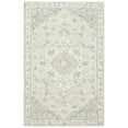 thumbnail image 2 of SAFAVIEH Micro-Loop Emilija Floral Bordered Wool Area Rug, Beige/Ivory, 2'6" x 4', 2 of 6