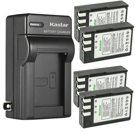 Image of Kastar 4-Pack EN-EL9 Battery and AC Wall Charger Replacement for Nikon D5000 SLR Digital Camera D40 SLR Digital Camera D40X SLR Digital Camera D60 SLR Digital Camera D3000 SLR Digital Camera