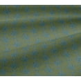 thumbnail image 5 of oneOone Viscose Jersey Fabric Leaves Block Print Fabric BTY 60 Inch Wide, 5 of 5