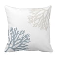 thumbnail image 1 of RYLABLUE Taie d'Oreiller Bleu Sable Mer Corail 16x16 Pouces, 1 of 1
