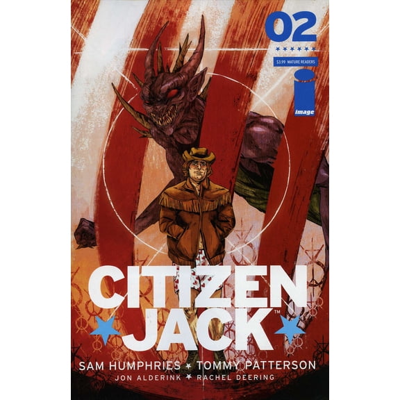 Citizen Jack #2B VF ; Image Comic Book