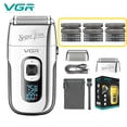 thumbnail image 2 of Er na Rasoir VGR Professionnel pour Visage Chauve, Tondeuse à Barbe, Rasoir Électrique, Tondeuse Rechargeable, Machine à Raser pour Hommes V-332, 2 of 23