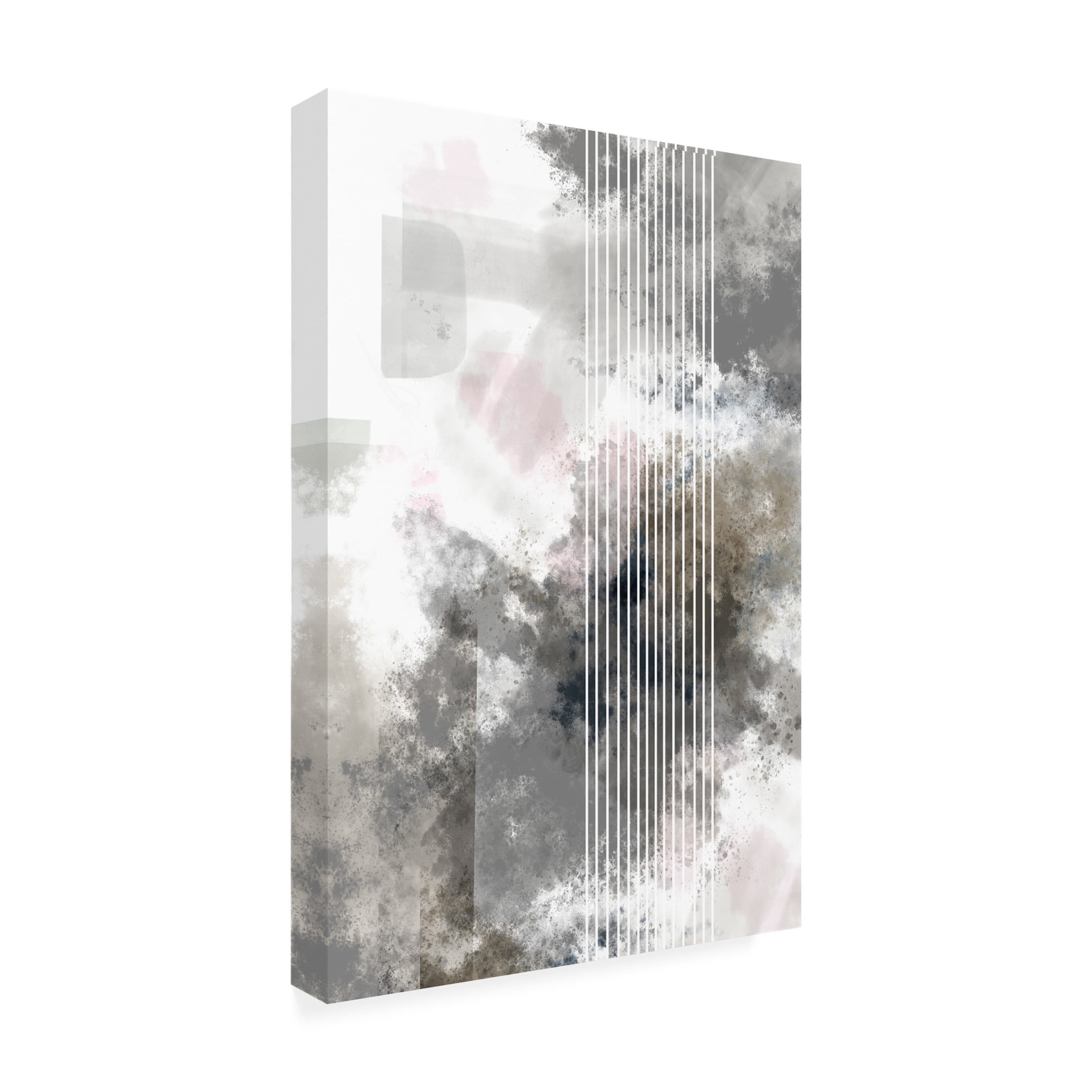 Trademark Fine Art Pictufy Studio Stripes 02 Canvas Wall Art