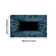thumbnail image 3 of Hearth & Gear 3D Optical Diatomite Bath Mat Super Absorbent Non Floor Rug For Living Room Kitchen Entrance Soft Rug for Classroom Area Rug Soft Fuzzy Throw Blanket Rugs for Living Room 8x10 Throws, 3 of 6