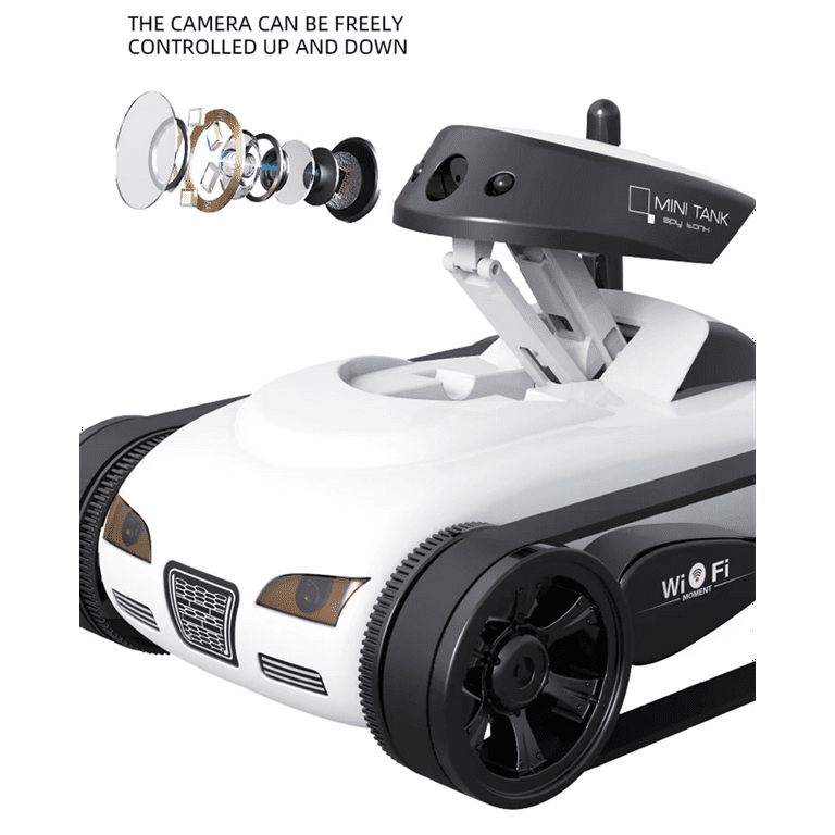 I-SPY MINI タンク Wi-Fiリモート操作おもちゃ ジャンク品 Mini WIFI Remote Control i-spy Tank Car Real-time Transmission