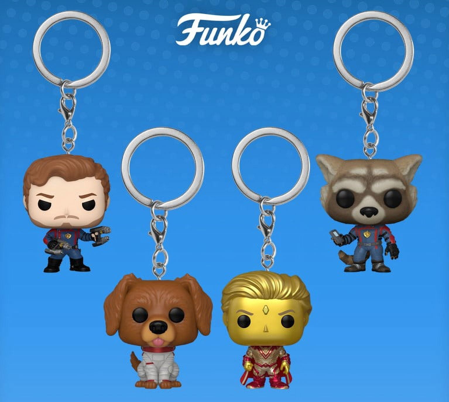 Funko POP! Keychain: Cosmo The Space Dog - Guardians Of The Galaxy 3 Collectible Figure