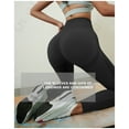 thumbnail image 4 of Seamless Leggings for Women Butt Lifting High Waist Yoga Pants Scrunch Booty Leggings Workout Tights, 4 of 13