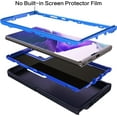 thumbnail image 3 of Designed for Samsung Galaxy Note 20 Ultra Heavy Duty Case, Triple Layer Protection Shockproof Dropproof Dustproof Anti-Scratch Phone Case Cover for Samsung Galaxy Note 20 Ultra,Blue, 3 of 7
