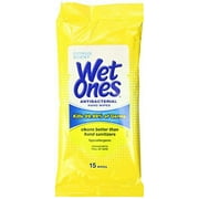 Wet Ones Antibacterial Hand Wipes Travel Pack, 15-Count