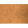 thumbnail image 1 of Ahgly Company Indoor Rectangle Oriental Orange Industrial Area Rugs, 2' x 4', 1 of 4