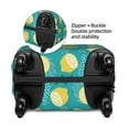 thumbnail image 4 of Haiem Lemon Blue Luggage Cover Printed Suitcase Covers for Luggage Elastic Washable Suitcase Protector Fits 18-32 Inch Luggage-X-Large, 4 of 9