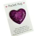 thumbnail image 1 of Little Heart Pocket Hug Token Greeting Card Keepsakefor Colleague Friend G8X8, 1 of 8