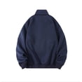 thumbnail image 4 of Ceisia Men's Oversize Stand-Collar Half-Zip Color-Blocked Pullover (Multi-Style) Gift, 4 of 4