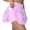 Purple, variant on HOWPAY Womens Tennis Skirt High Waisted Solid Color Sports Golf Skort with Pockets Inner Shorts Tummy Control Lightweight Summer Clothes Black L