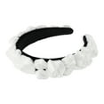 thumbnail image 5 of Unique Bargains 1 Pc Elegant Flowers Headbands for Women White, 5 of 6
