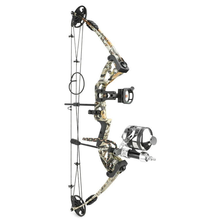 JUNXING M131 Youth/Adult Archery Beginners Full Compound Bow Package for  Bowfishing Bowhunting, Ready to Shoot