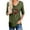 Army Green, variant on Fesfesfes Ugly Xmas Sweater Women V-Neck Long Sleeve T-Shirt Fall Christmas Printing Loose Blouse Tops