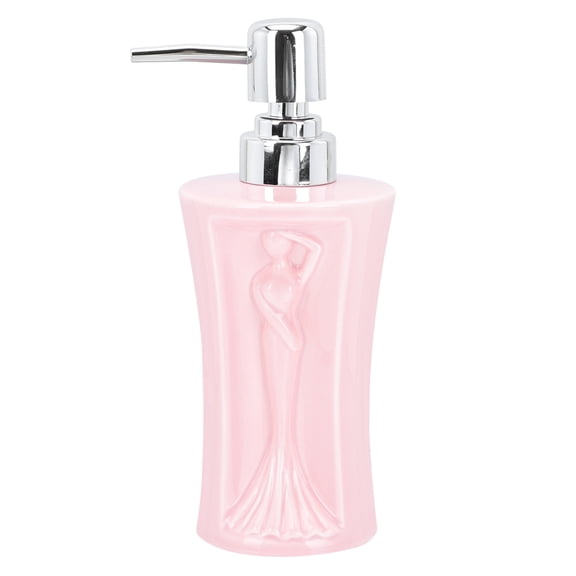 DEMACRIO Ceramic Bottle Shampoo Bottle Pink 1Pc