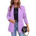 thumbnail image 1 of Women Business Jackets Open Front Blazer Ladies Casual Long Sleeve Work Outwear, 1 of 3