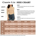 thumbnail image 7 of Turtleneck Thermal Shirts for Women Long Sleeve Tops Fleece Lined Shirt Mock Base Layer Underwear Tops, 7 of 7