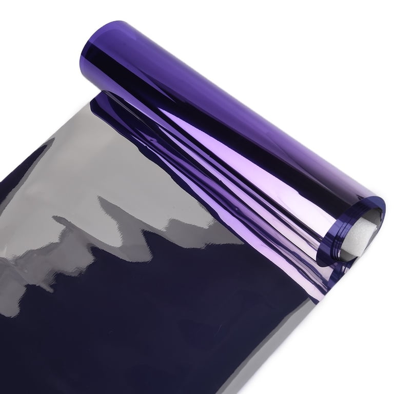 Purple Sun Visor Strip Tint Film Car Front Windshield UV Shade