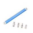 thumbnail image 1 of Llave de extensión de 15 pulgadas, 4 cabezales de conversión, herramienta de llave de tubo para reparación de automóviles Azul, 1 of 8