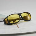 thumbnail image 5 of Lunettes Sombres pour Conduite - Lunettes de Vision Nocturne-Jaune Jaune, 5 of 5