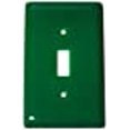 thumbnail image 2 of Aquila Art Glass WP1021-1GS Emerald Green 1 Gang Switch, 2 of 2