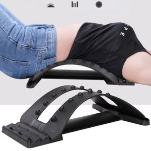 FcBaudy Correction de la ceinture lombaire Vertebrae Back Stretcher Maintenez Spine Lombar Massager