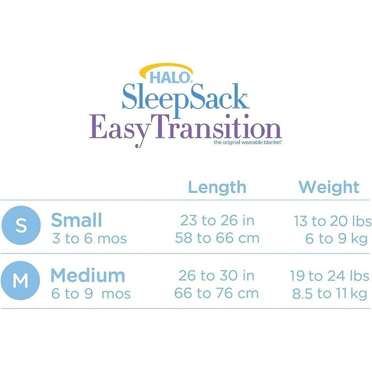 Halo easy transition sleepsack wearable blanket hotsell